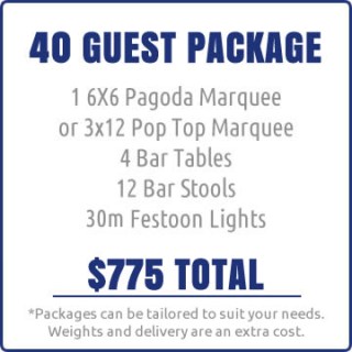 40 Guest Package