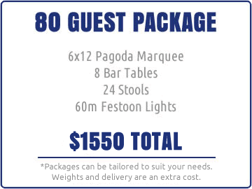 80 Guest Package